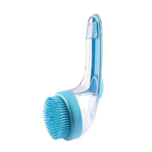 The Daily Scrub: Long-Handle Pet Bath & Grooming Brush