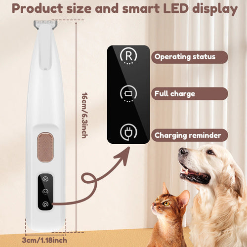The Daily Detail: Waterproof LED Paw & Sanitary Trimmer