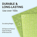 Natural & Reusable Cleaning Cloths
