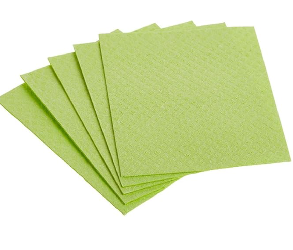 Natural & Reusable Cleaning Cloths
